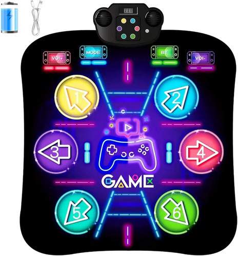 Rechargeable dance mat - mat, for