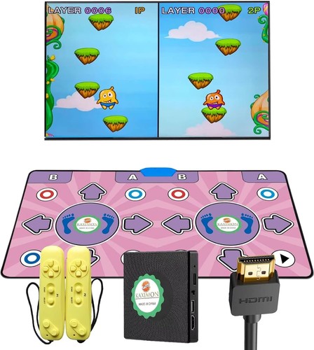 Double dancing mat with - double,