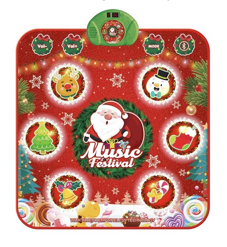 Christmas dance mat - dance, kids