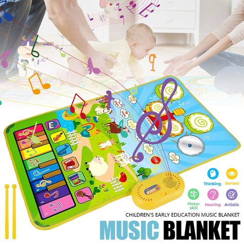 Musical piano mat - mat, music