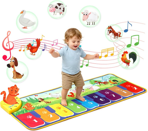 Kids non slip piano mat - non-slip,