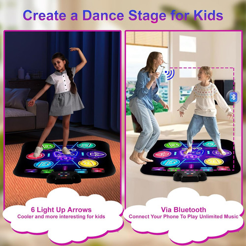 Rechargeable dance mat for - rechargeable,