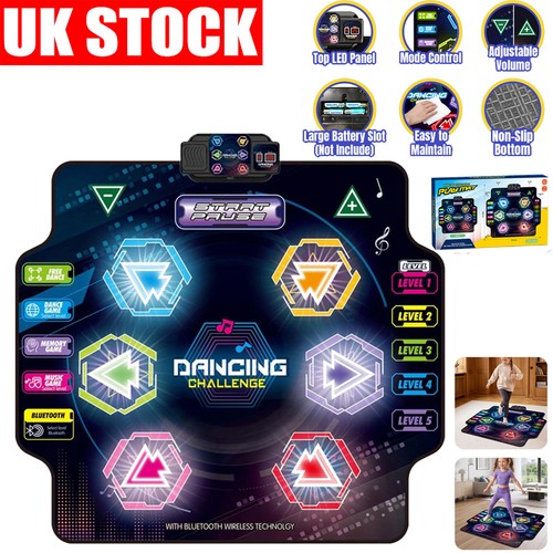 Dance mat toys for kids - dance, 3-12+
